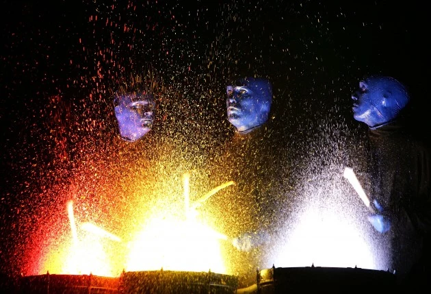 Blue Man Group Promote Tokyo Shows Blue Man Group Promote Tokyo Shows