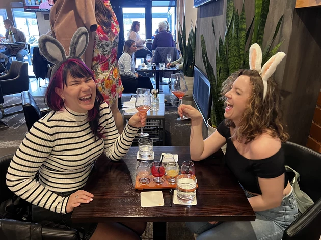 Easter brunch with one of the besties. We were basic and got mimosas. Credit: Jaci Bjorne, TSM